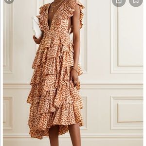 Brand New Fall 2020 Ulla Johnson Cheetah Dress